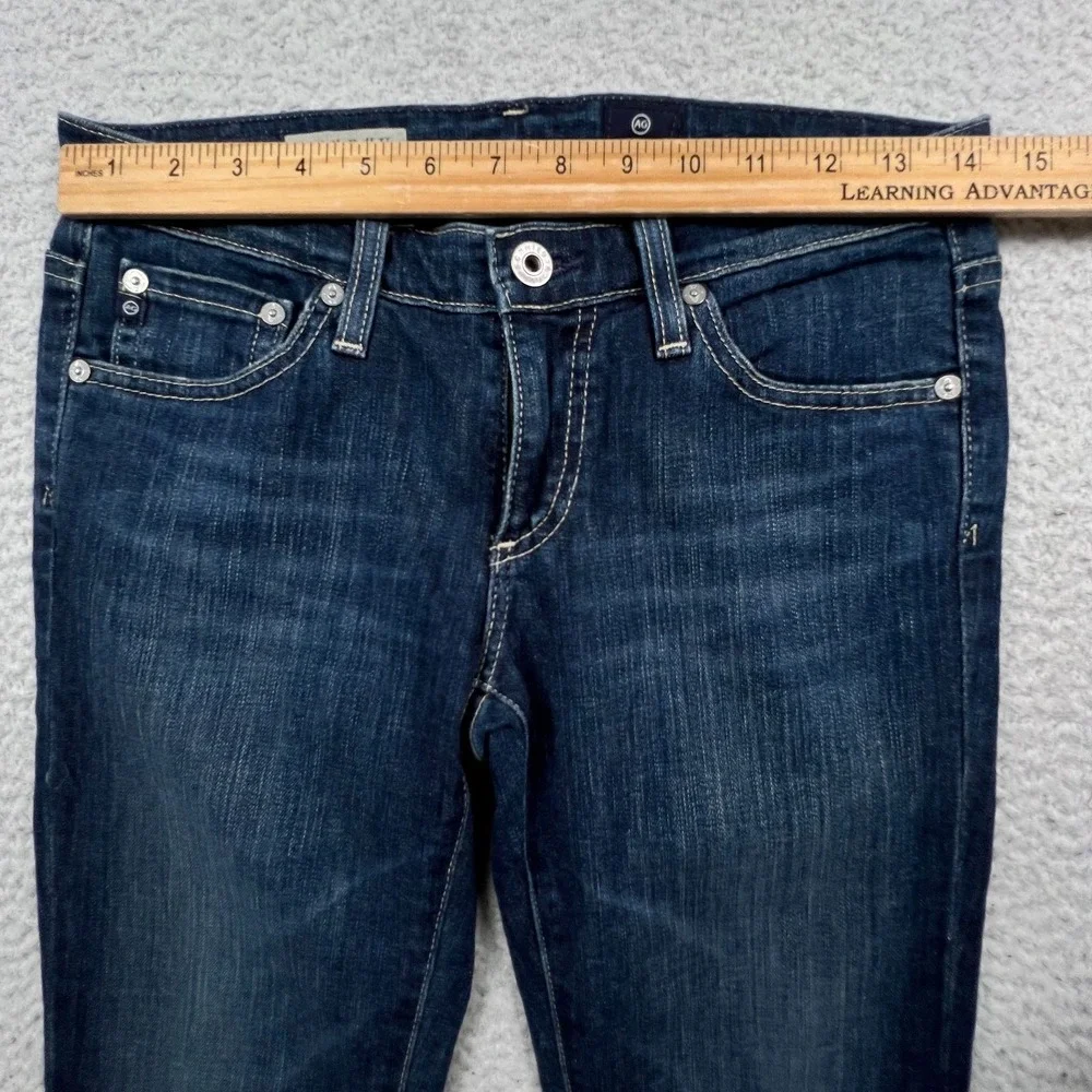 AG the Stilt Roll Up Jeans Womens‎ 26R Denim Blue Adriano Goldschmied Crop Ankle